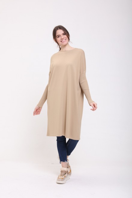 BASIC TUNIC CAMEL