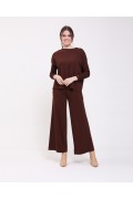 SHORT TUNIC BROWN