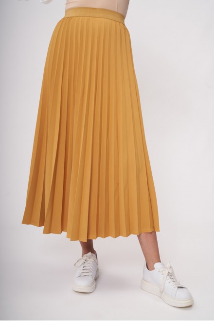 SKIRT / MUSTARD