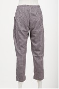 PLAID PANTS / DAMSON