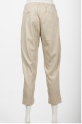 PLAID PANTS / BEIGE