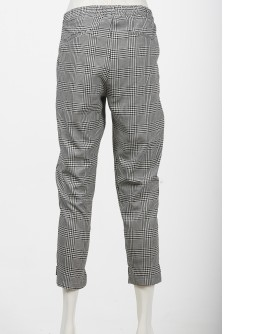 PLAID PANTS / BLACK