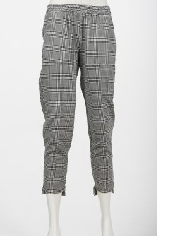 PLAID PANTS / BLACK