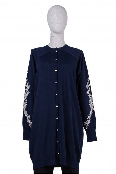 6846 CARDIGAN / NAVY BLUE