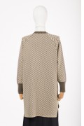 KNITWEAR V TUNIC /HAKİ 6766