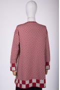 CUBE TUNIC / RED-STONE 6873