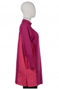 6884 QUILTED KNITWEAR / Fuchsia