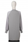  6899 KNITWEAR FABRIC TUNIC / GRAY