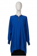  6899 KNITWEAR FABRIC TUNIC / SAKS