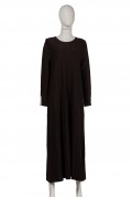  6924 LONG DRESS / BROWN