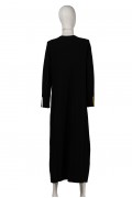  6924 LONG DRESS / BLACK