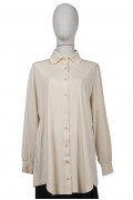  6926 MODAL COMBED SHIRT BEIGE