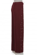 6950 PEARL TROUSERS / CLARET RED