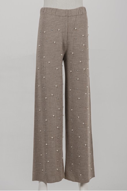 6950 PEARL TROUSERS / DARK BEIGE