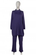 6956 ZIPPERED TRACKSUIT / PURPLE