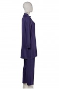 6956 ZIPPERED TRACKSUIT / PURPLE